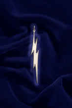 Load image into Gallery viewer, LIGHTNING BOLT – STERLING SILVER PENDANT WITH ELEGANT 21″ STERLING SILVER CHAIN