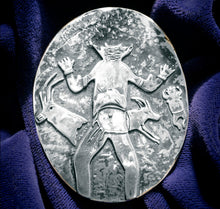 Load image into Gallery viewer, SHAMAN – STERLING SILVER PENDANT WITH ELEGANT 21″ STERLING SILVER CHAIN
